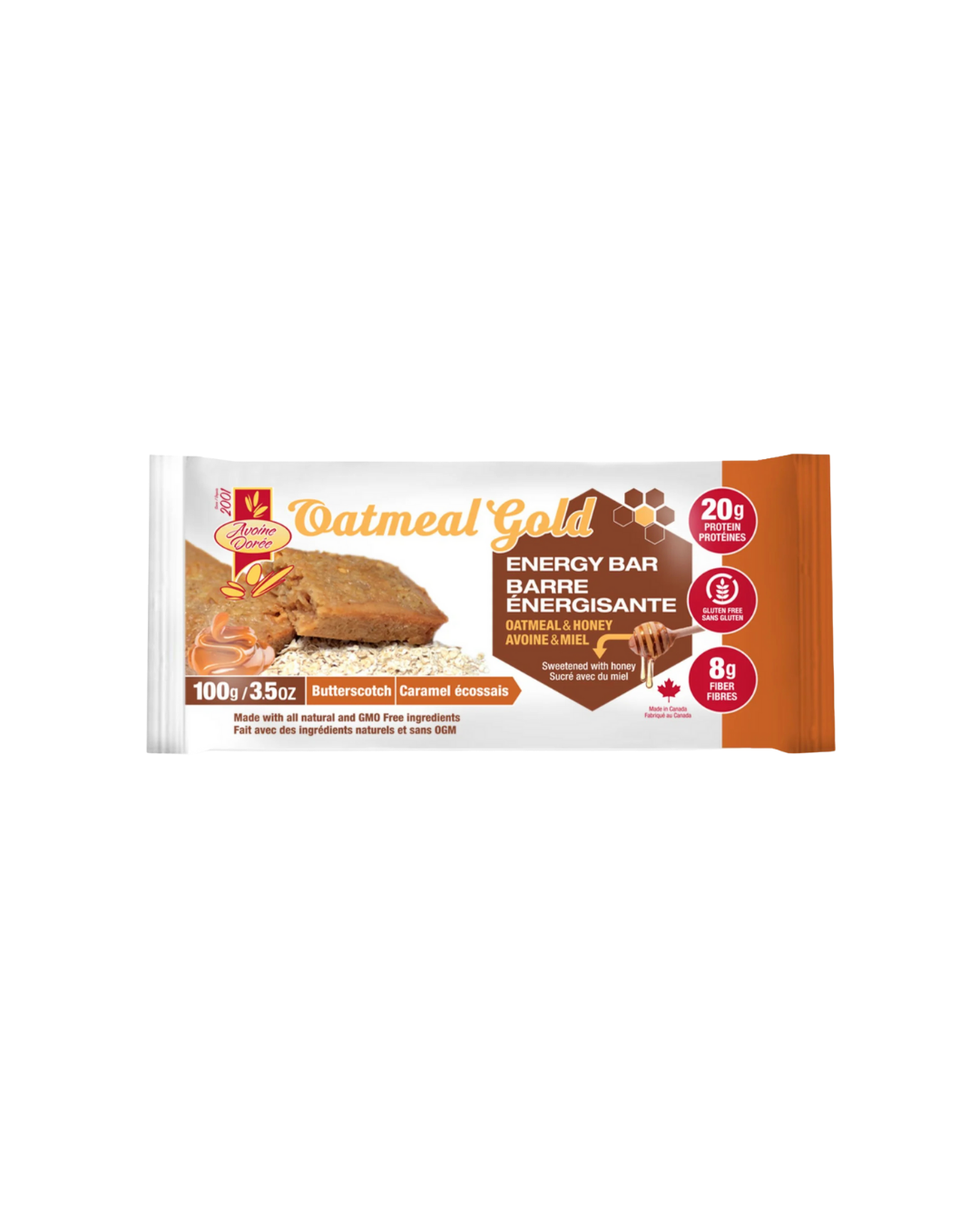 Oatmeal Gold - Barre d'avoine