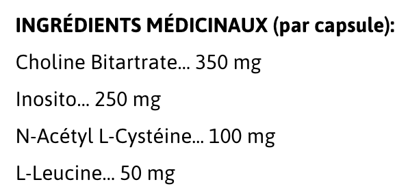 XPN - Choline Inositol + NAC