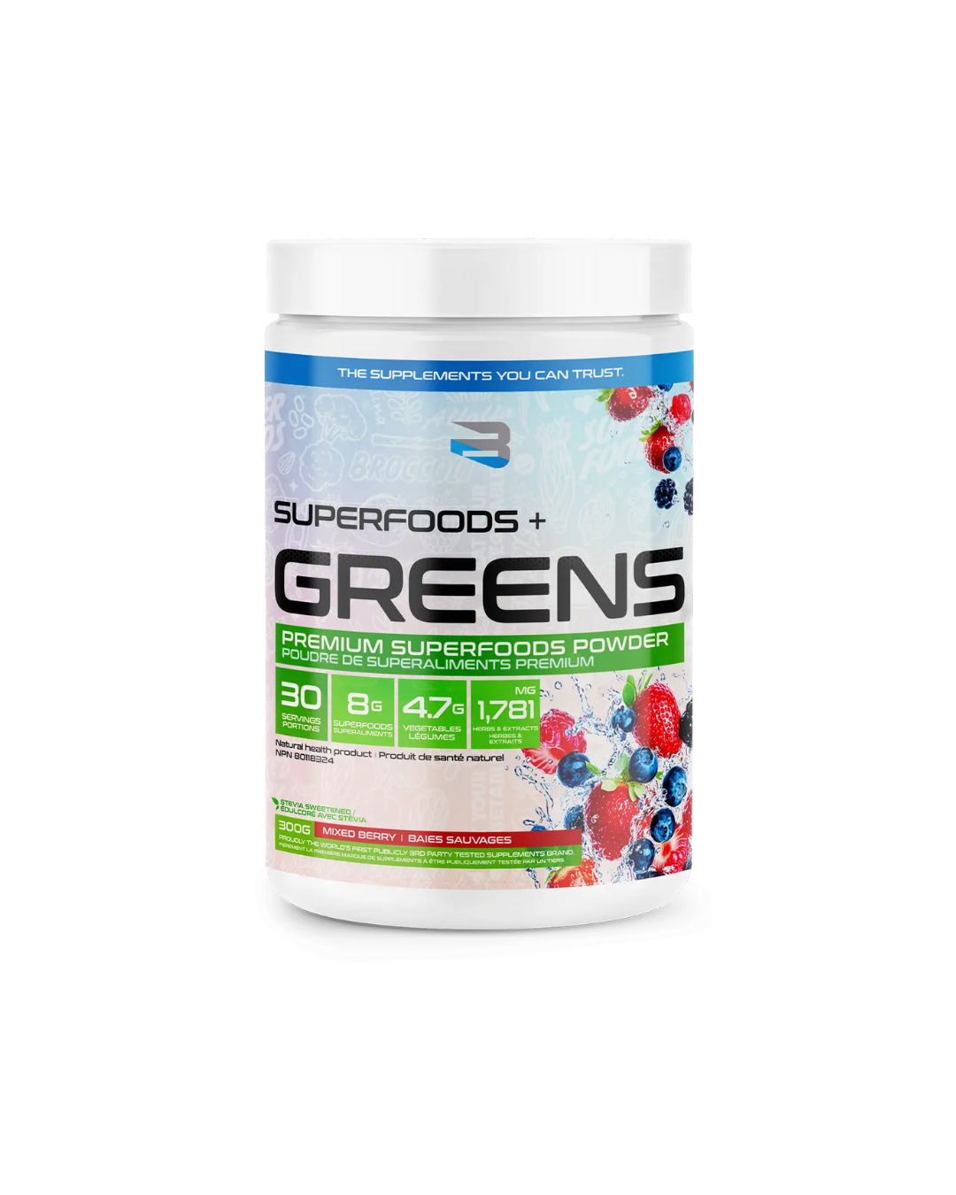 Believe Supplements - Superfoods + Greens