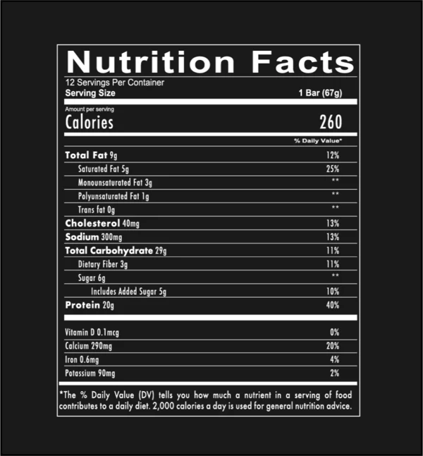 RedCon1 - MRE Protein Bar