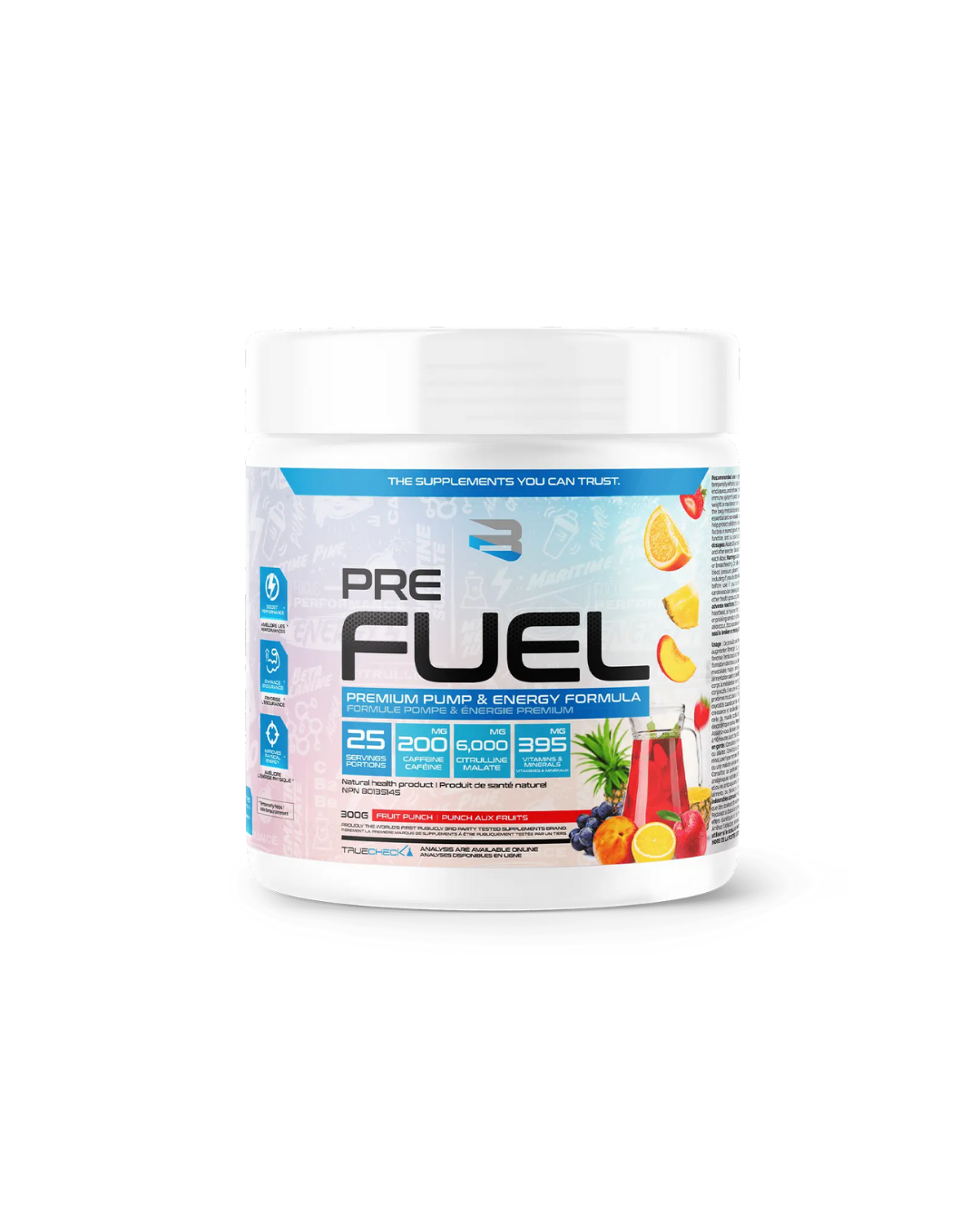 Believe Supplements - Pre Fuel