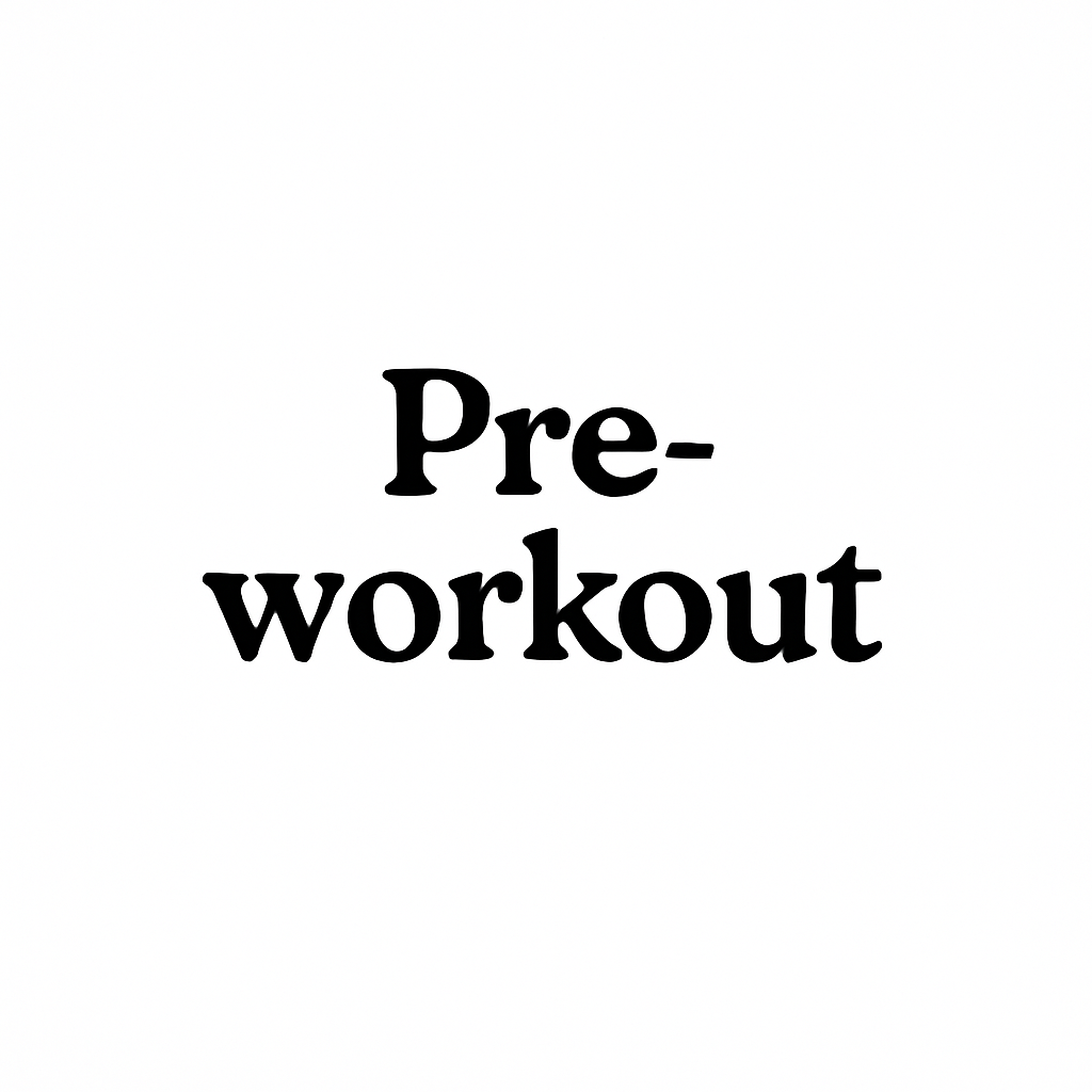 Pré-Workout
