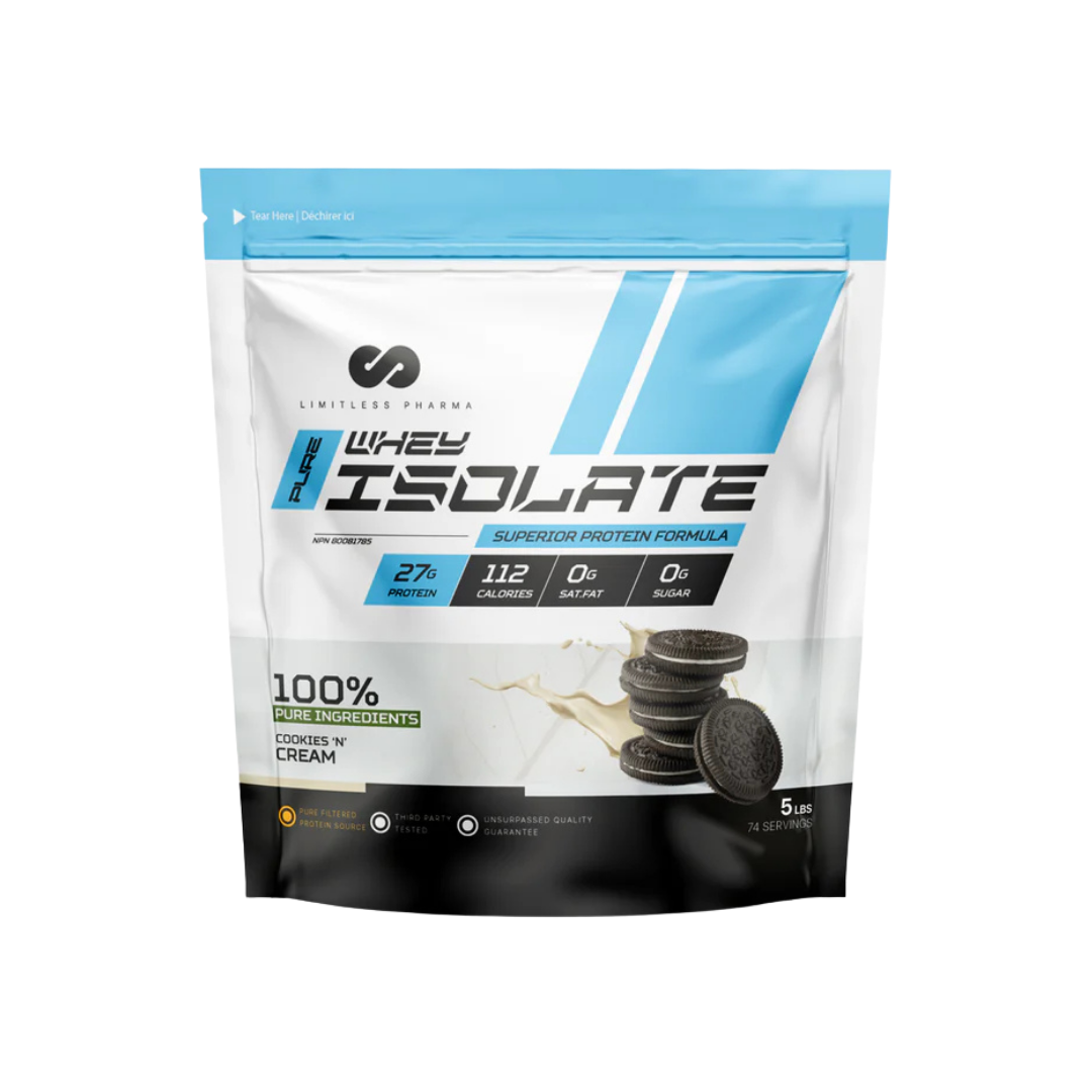 Limitless Pharma - Pure Whey Isolate 5lbs