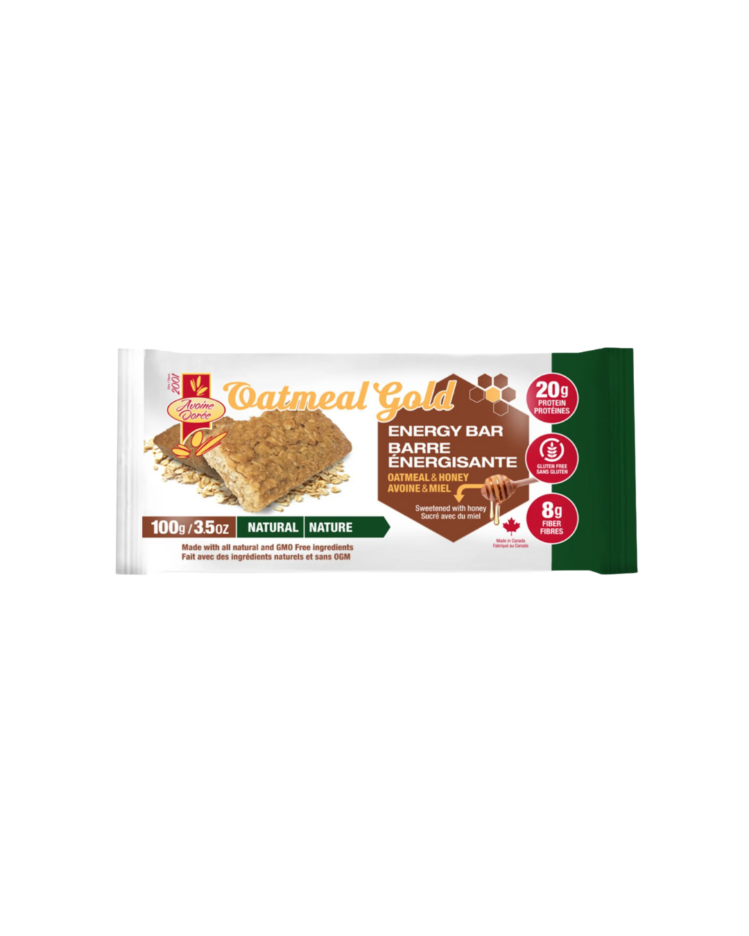 Oatmeal Gold - Barre d'avoine
