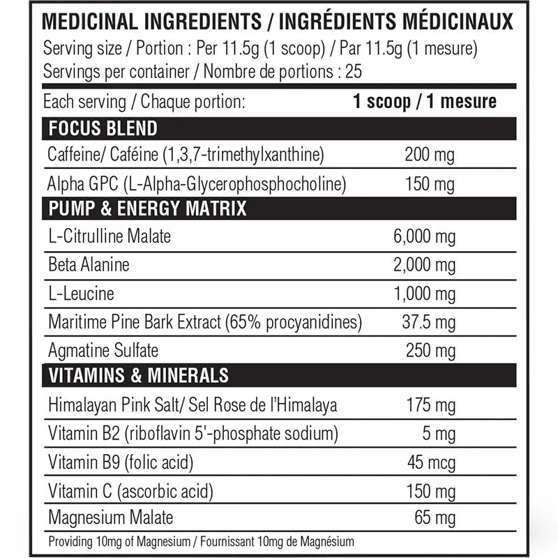 Believe Supplements - Pre Fuel