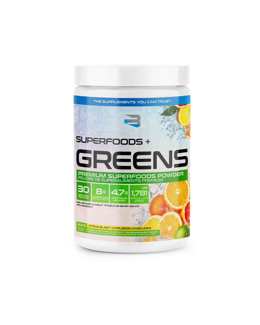 Believe Supplements - Superfoods + Greens