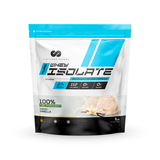 Limitless Pharma - Pure Whey Isolate 5lbs