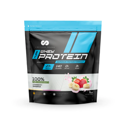 Limitless Pharma - Pure Whey Protein 5lbs