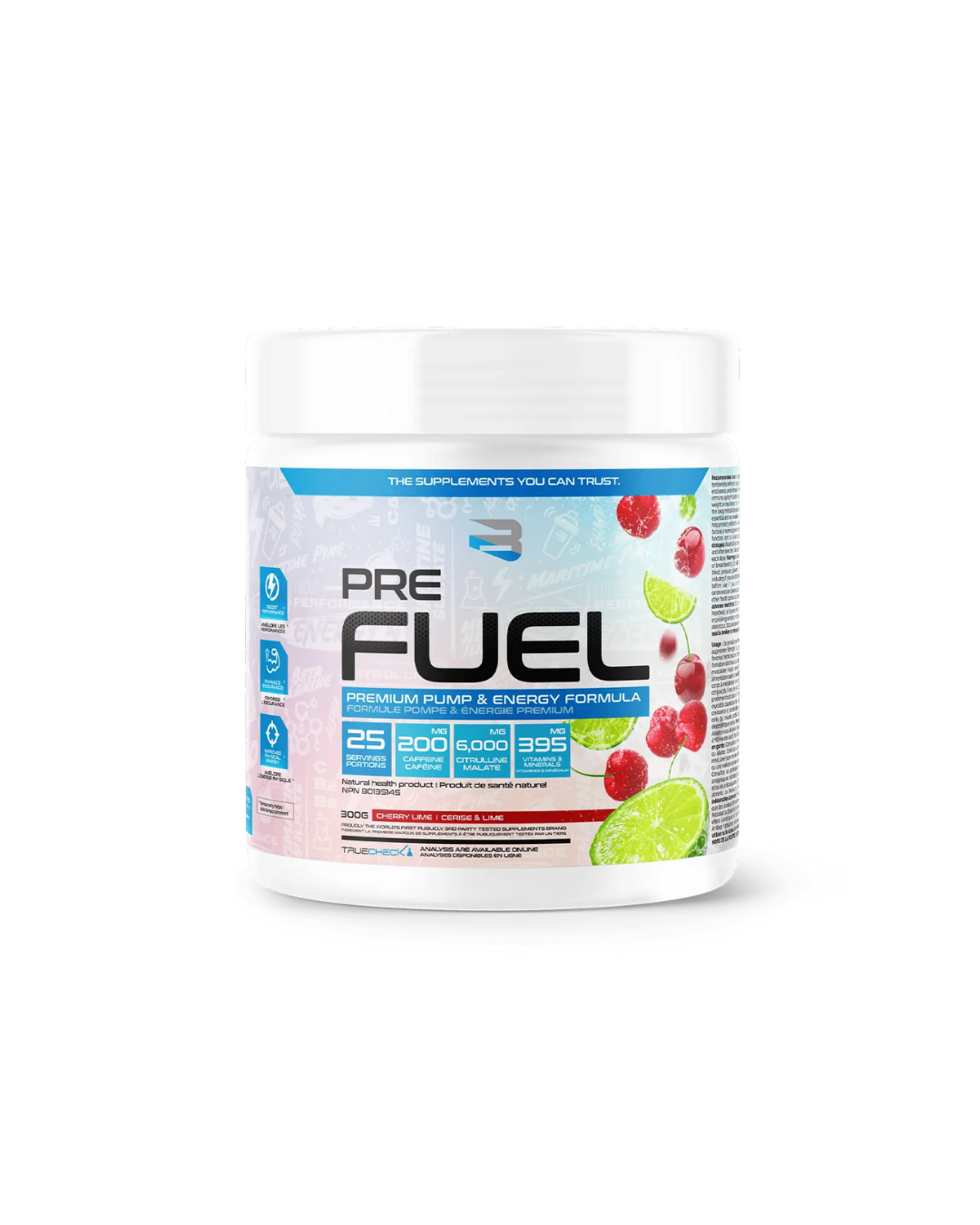 Believe Supplements - Pre Fuel