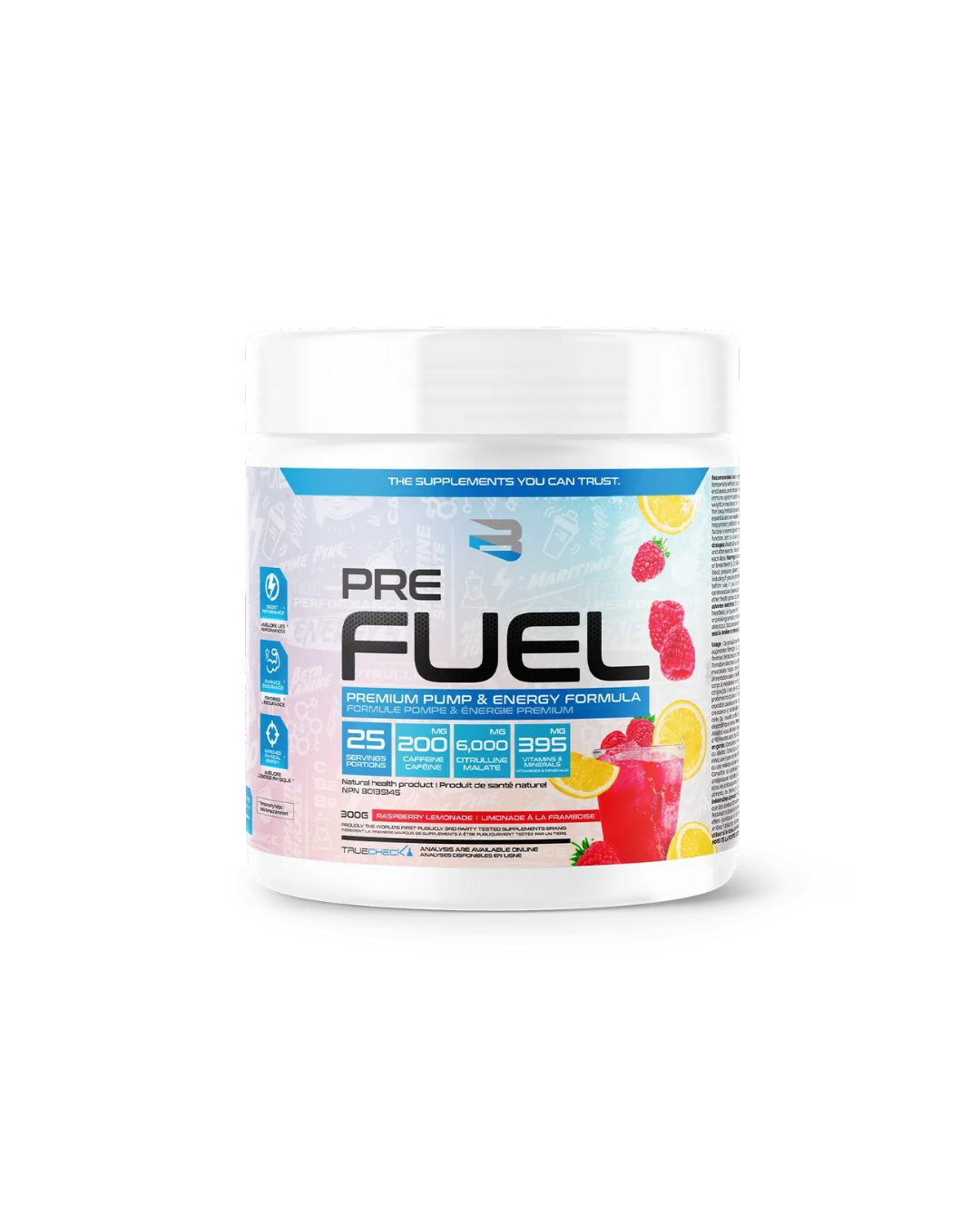 Believe Supplements - Pre Fuel
