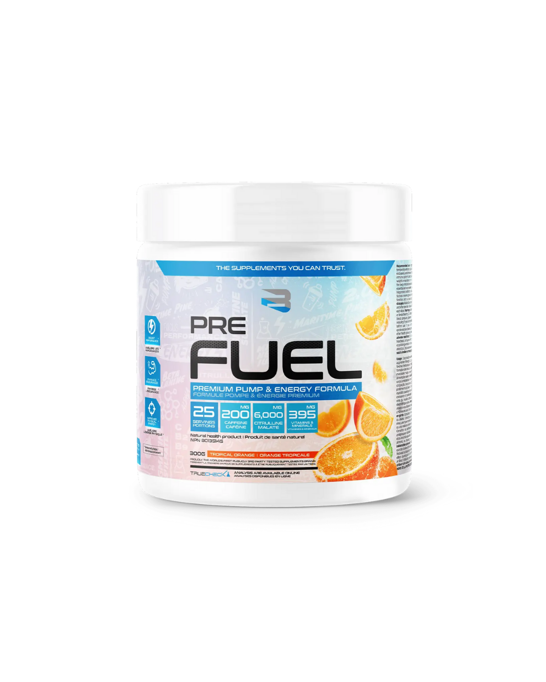 Believe Supplements - Pre Fuel