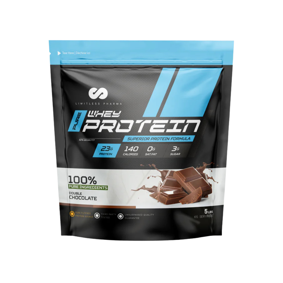 Limitless Pharma - Pure Whey Protein 5lbs