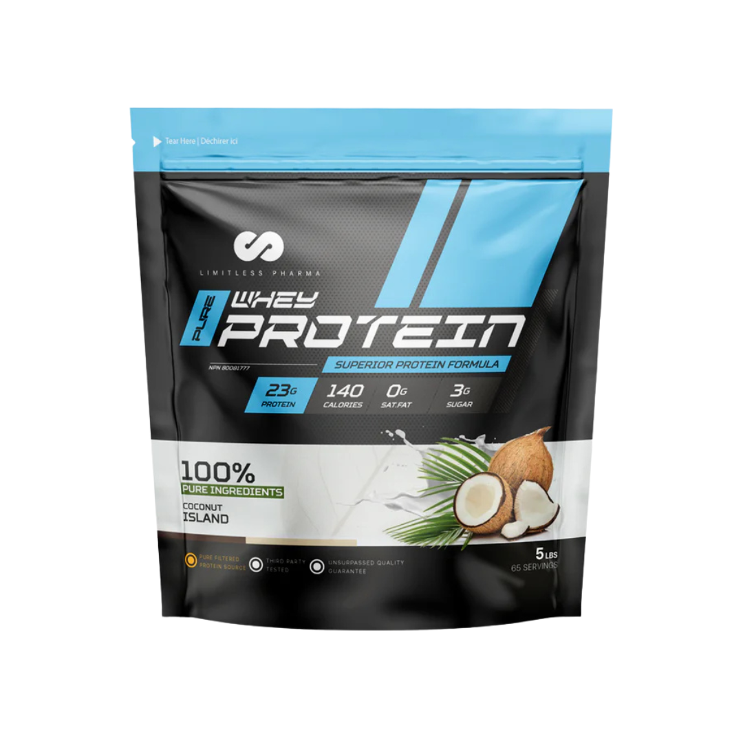 Limitless Pharma - Pure Whey Protein 5lbs