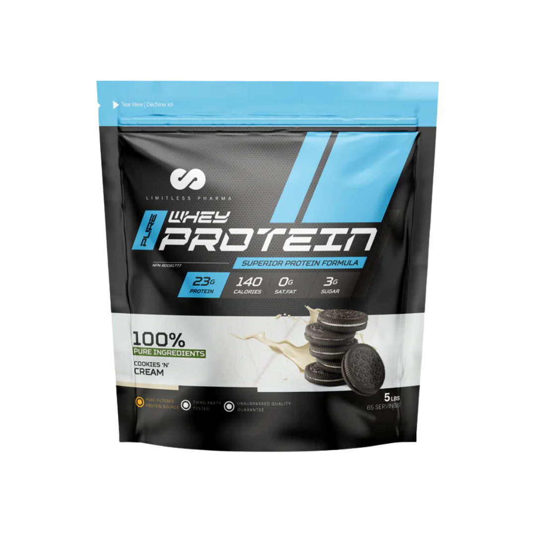 Limitless Pharma - Pure Whey Protein 5lbs