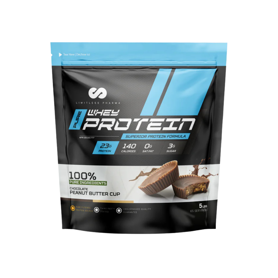 Limitless Pharma - Pure Whey Protein 5lbs